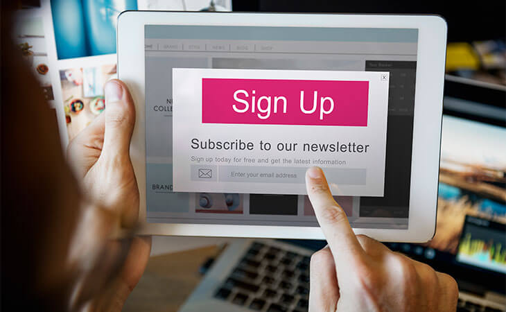 Sign Up Now For Our Newsletter